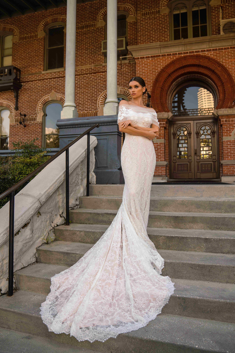 Свадебное платье Silviamo S-739-Kayce